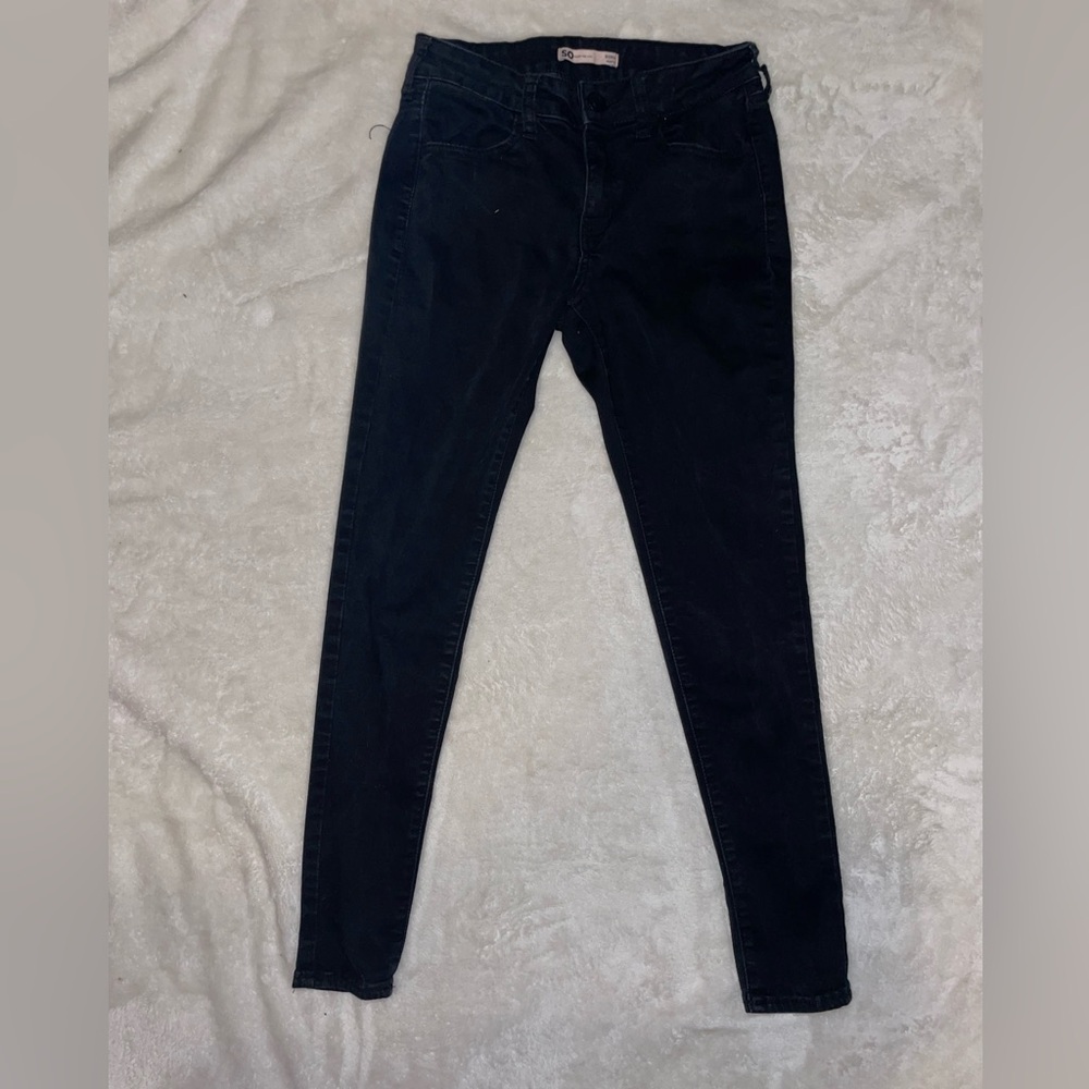 SO Black Jeggings
